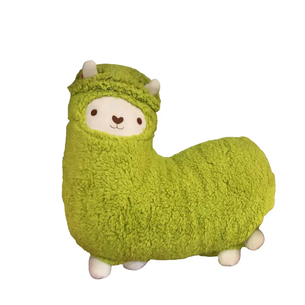 Dropshipping. exclusivo. lindo peluche almohada super suave juguete de peluche de alpaca de peluche de juguete para bebé regalos de los niños
