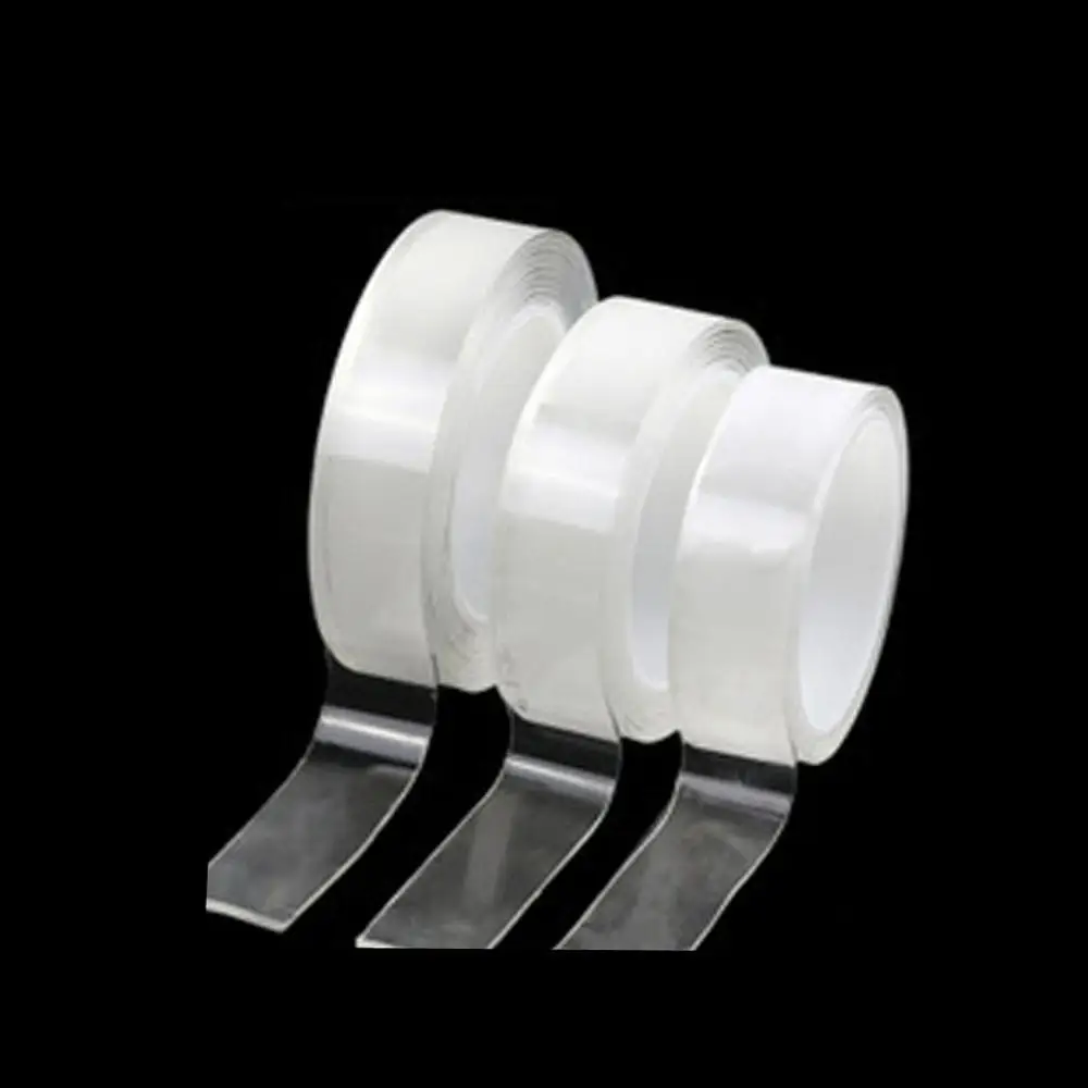 

Double Sided Strong Adhesive Waterproof Transparent Tape Roll Super Fix Gel Tape