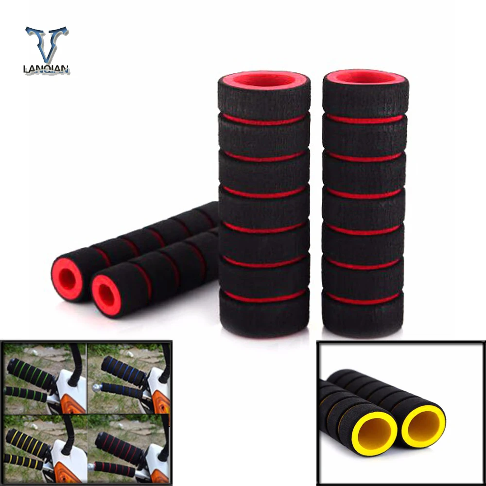 

Most Motorcycle with 22mm Handbar Foam Sponge Grip Absorb vibration For KTM DUKE Yamaha TMAX 530 Kawasaki z800 Honda