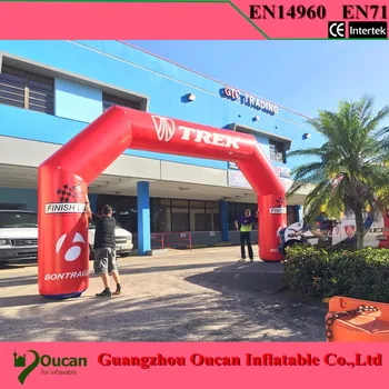 Best Free Shipping 8m Inflatable Arch Event Entrance Finish Line For Sports Events Advertising Inflatables With Blower&1color Logo