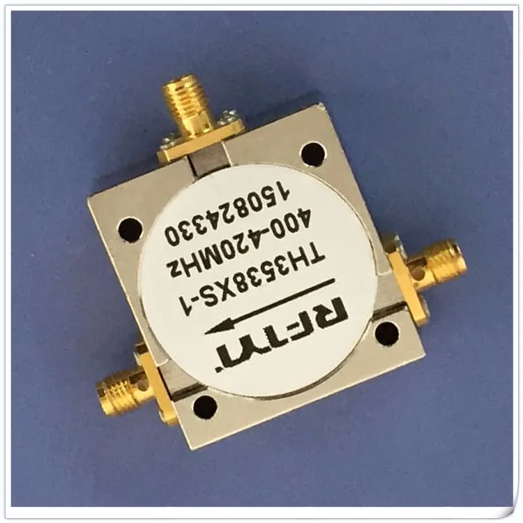 400-420 МГц коаксиальный циркулятор Изолятор SMA Совместное частоты