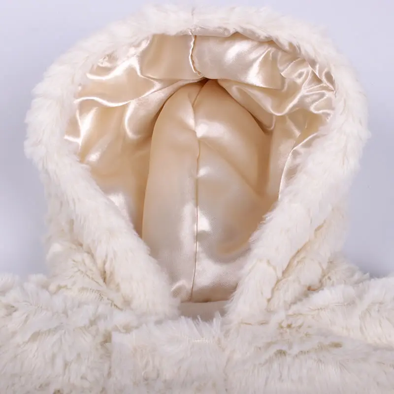 2017 Mother nest Newborn Girl Winter Rompers Baby Boys Clothes Toddler Rompers Kids Warm Hooded Jumpsuit Infant Outwear  (7)