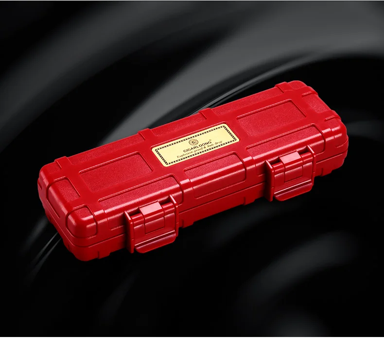 CIGARLOONG Cigar Humidor дорожная портативная Сигара коробка 2 палочки сигары пакеты CL-082