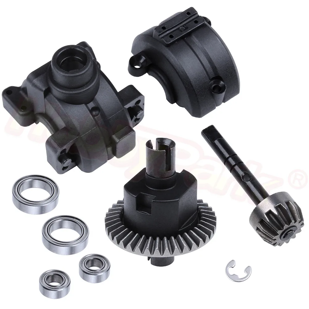 Передняя/задняя коробка передач полный комплект и Diff Gear для HSP 1:10 RC автозапчасти