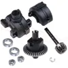 Caja de cambios delantera/trasera Set completo Drive & Diff Gear para HSP 1:10 RC Car partes 02024 02051 02030 94123 94106 94107 94108 03015 ► Foto 2/6