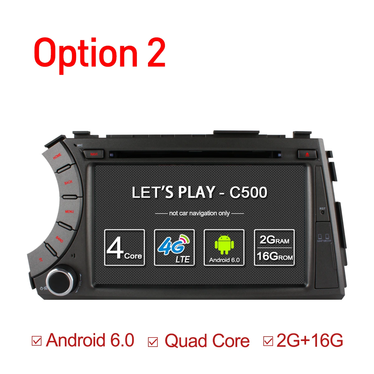 Discount for ssangyong Kyron Actyon Android Unit Radio Stereo Multimedia Player 1 2 din DVD GPS Navigator Carplay Intelligent System DAB+ 1