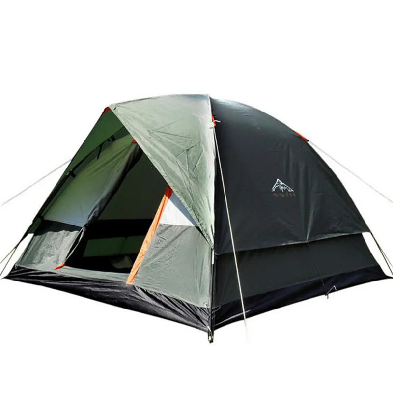 

4 Person Large Family Tent Double Layer Automatic Tourist Tent Camping Beach Tent barraca de acampamento UV Waterproof Tente