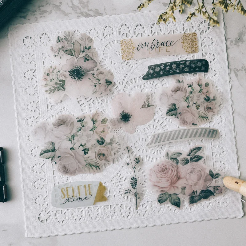 floral vellum paper floral vellum paper