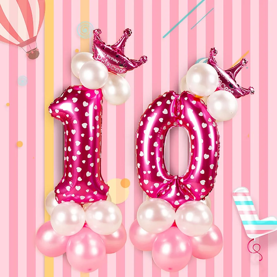 Tronzo воздушные шары для дня рождения|decoration blue|decorative decorativedecoration pink |