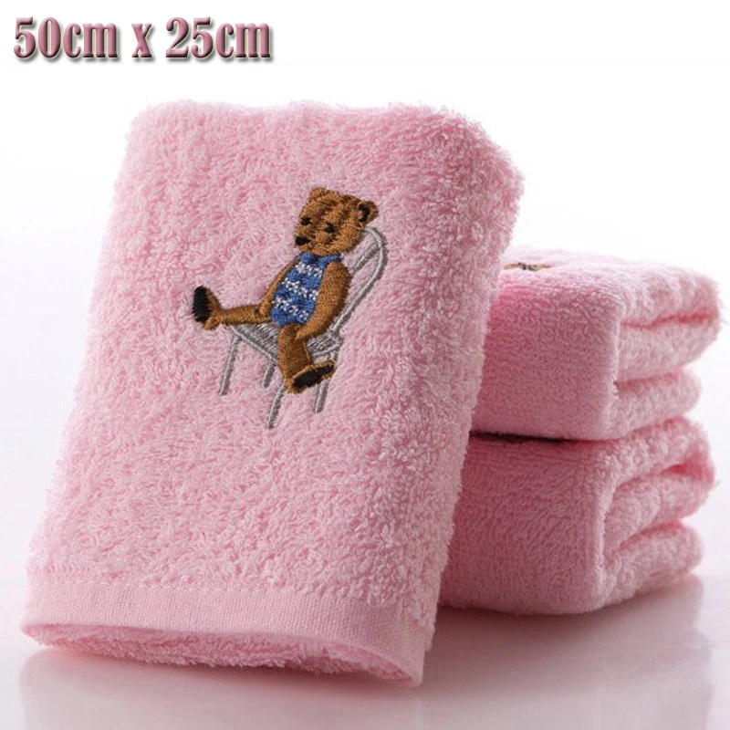 3Pcs 100 Cotton Candy Colored Newborn Baby Towels Saliva Towel Nursing