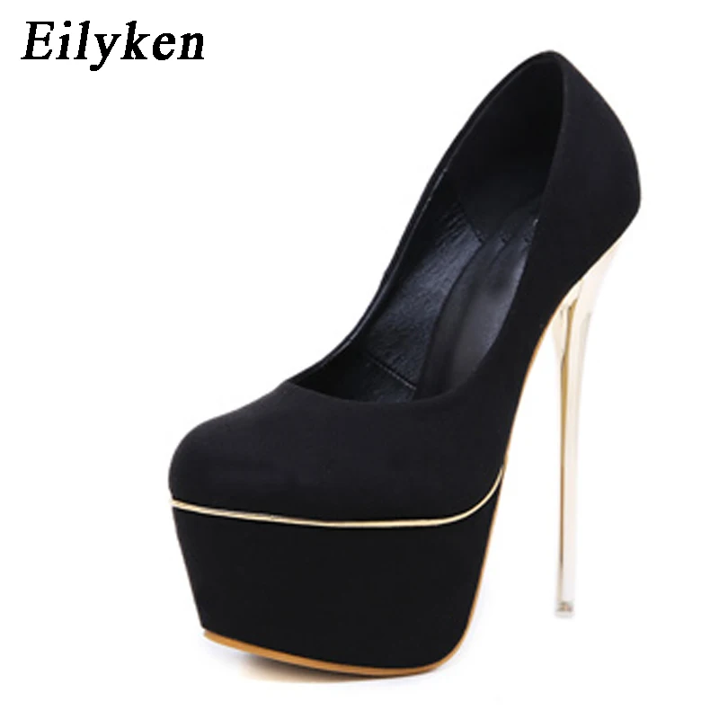 

Eilyken Fashion Women Heels Platform Shoes 2019 New Spring Autumn Women Pumps Sexy Slim Party High Heels Shoes size 34-40