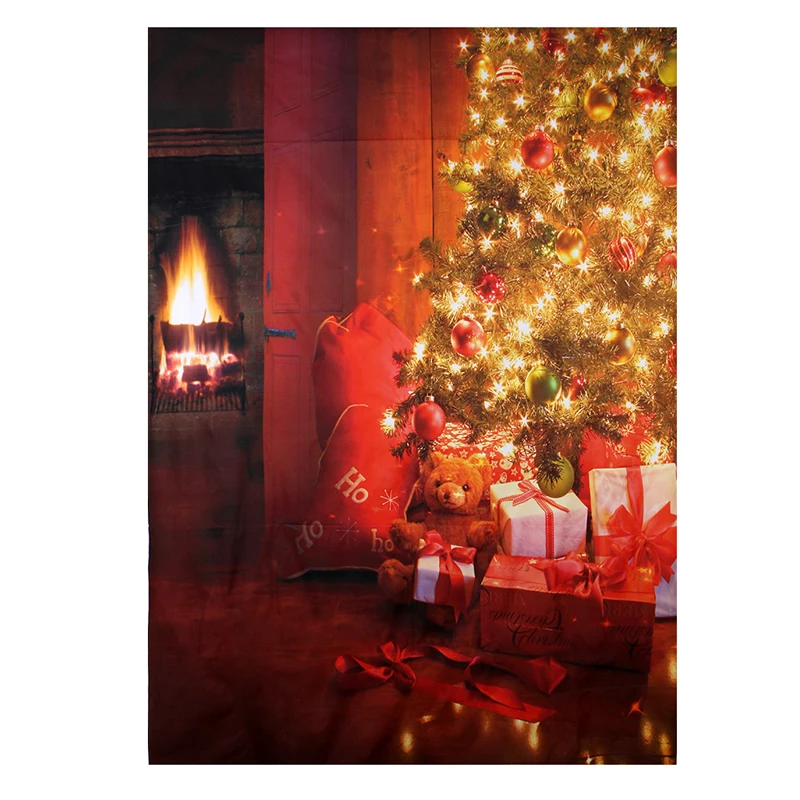

5x7ft Christmas Photography Backdrops Gifts Photo Background Vinyl Studio Props