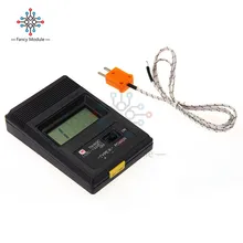 Thermomètre numérique de Type K LCD avec sonde Thermocouple et lecteur de température unique, TM902C