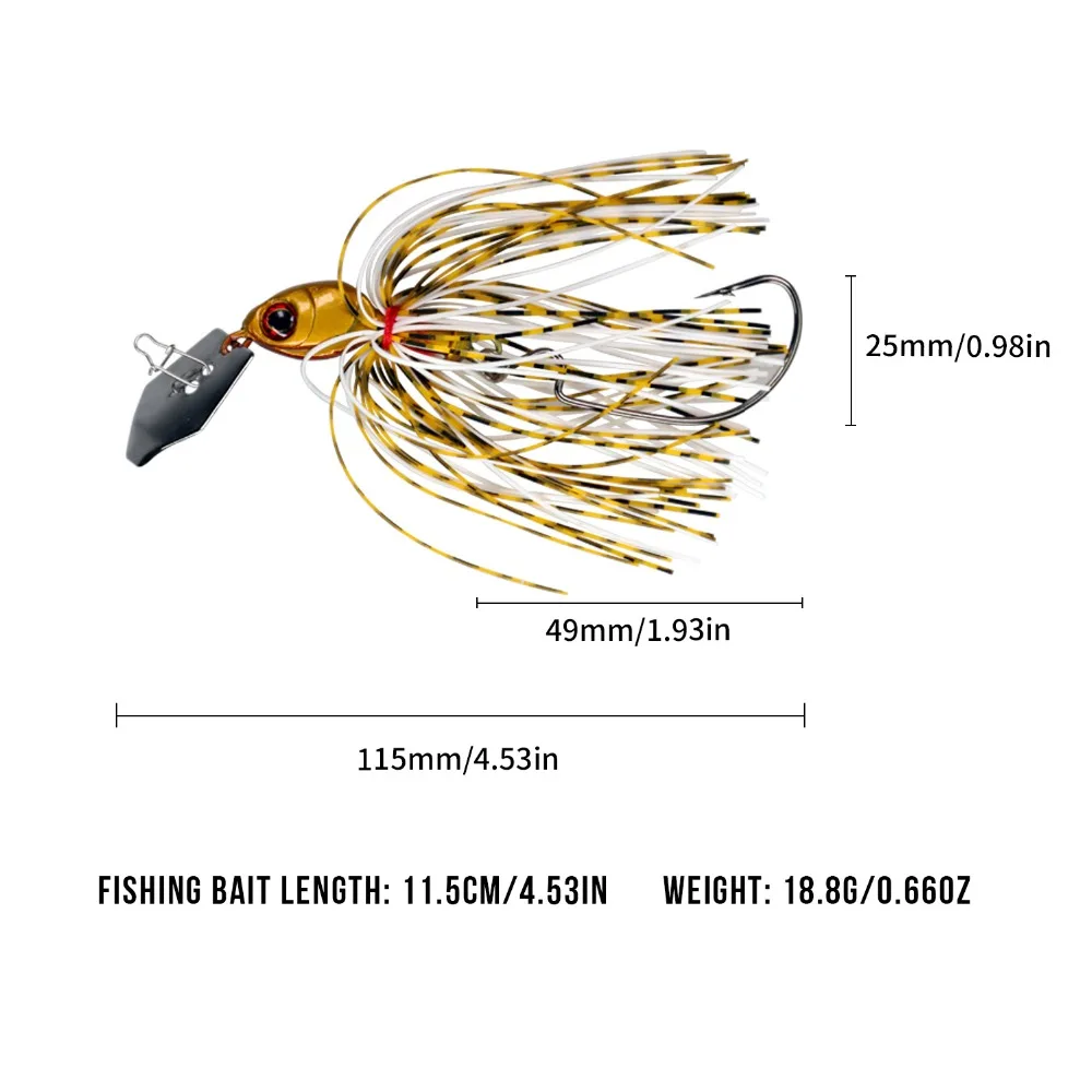 Spinnerbait Fishing Skirts Lures  Fishing Lures Skirts Jigs Bait