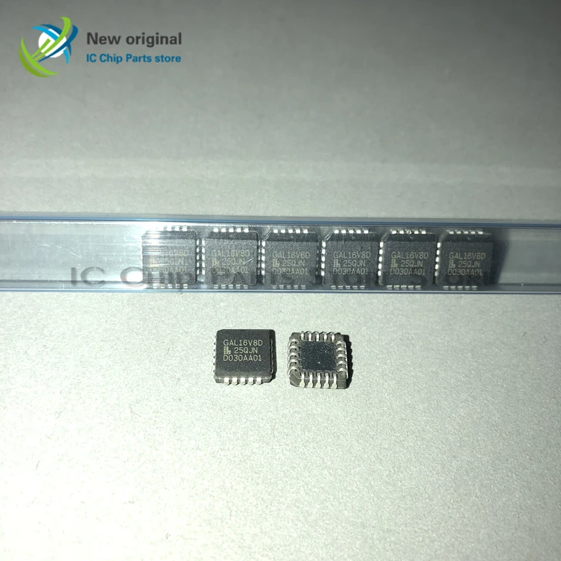 10/PCS GAL16V8D-25QJN GAL16V8D PLCC20 Integrated IC Chip New original IN STOCK