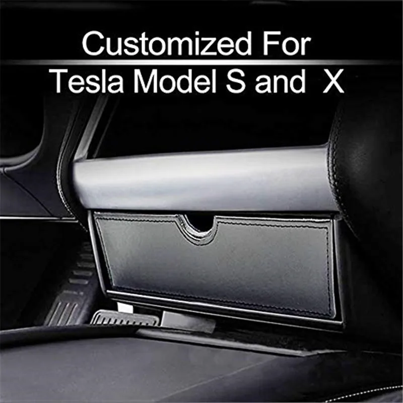 

Center Console Storage Drawer Box Tray Cubby for Tesla Model X Model S Container Store Content Box Car Interior Accessories