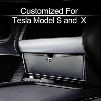 

Center Console Storage Drawer Box Tray Cubby for Tesla Model X Model S Container Store Content Box Car Interior Accessories