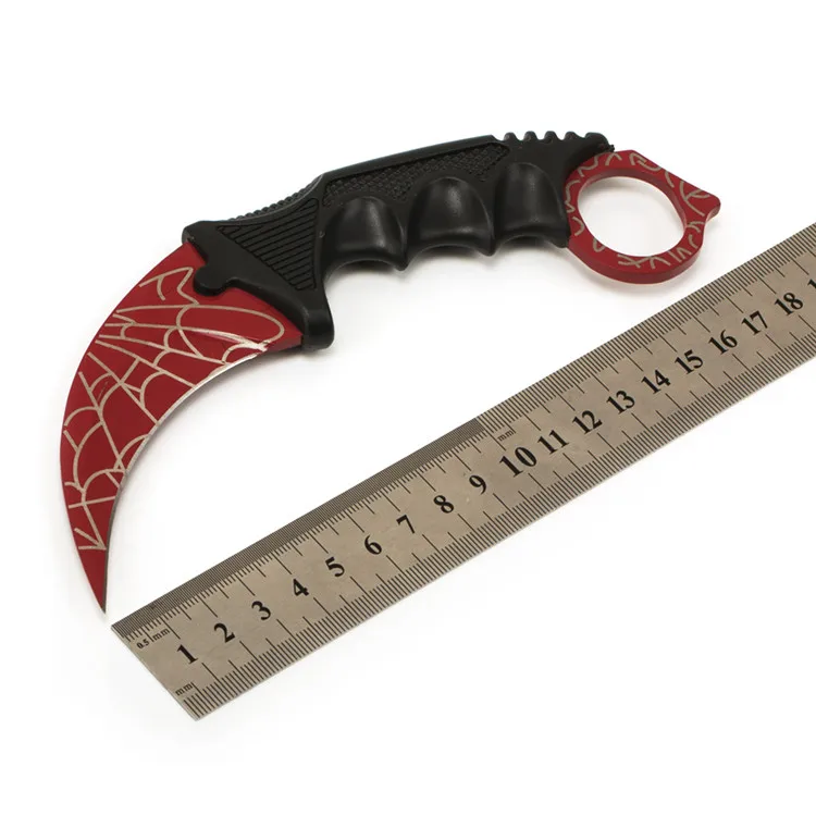 Нож Karambit CS GO, контр страйк, hawkbill, тактический коготь, karambit, нож для шеи, боевой бой, лагерь, для самообороны, для походов