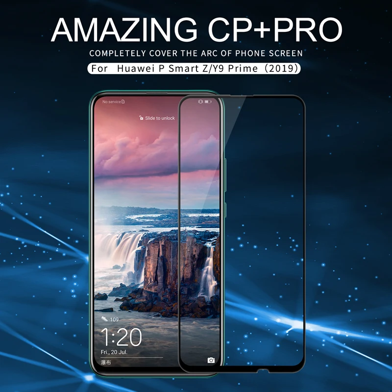 

Huawei P Smart Z Screen Protector Tempered Glass NILLKIN CP+PRO Full Cover Anti-Explosion Protective Glass Film Huawei P Smart Z