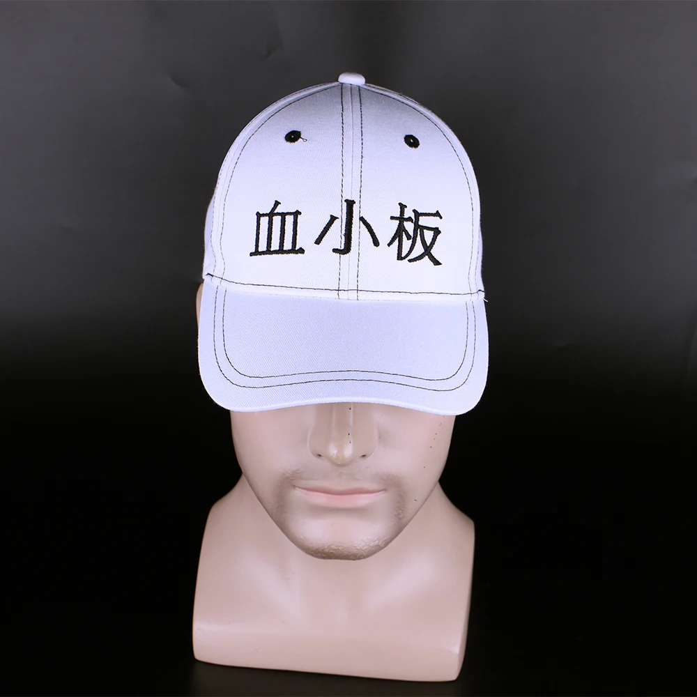 Аниме Hataraku Saibou Cells at Work бейсболка с козырьком и солнцезащитной вышивкой Snapback