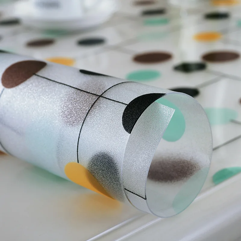 Soft Glass PVC Transparent Waterproof Anti-hot Tablecloth Home Coffee Mat Table Cover Kitchen Oilcloth for Wedding Party Soft Glass PVC Transparent Waterproof Anti-hot Tablecloth Home Coffee Mat Table Cover Kitchen Oilcloth for Wedding Party