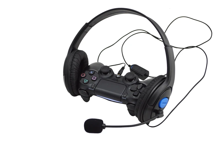 Проводная гарнитура наушники Auriculares комфортное ношение С микрофоном для Sony PS4 играть для ПК# et1