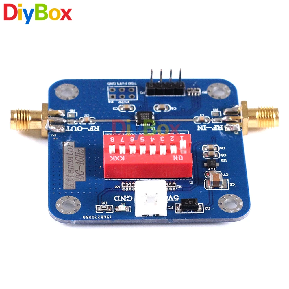 

PE4302 Digital RF Step Attenuator Module High Linearity 0.5dB 50-ohm RF DSA