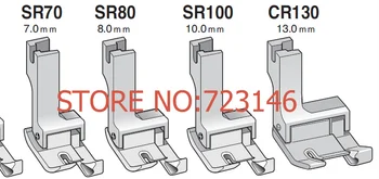 

SR80 8.0MM SUISEI RIGHT COMPENSATING FOOT for Brother seiko singer durkopp siruba TYPICAL PFAFF JUKI MITSUBISHI KANCAI JACK