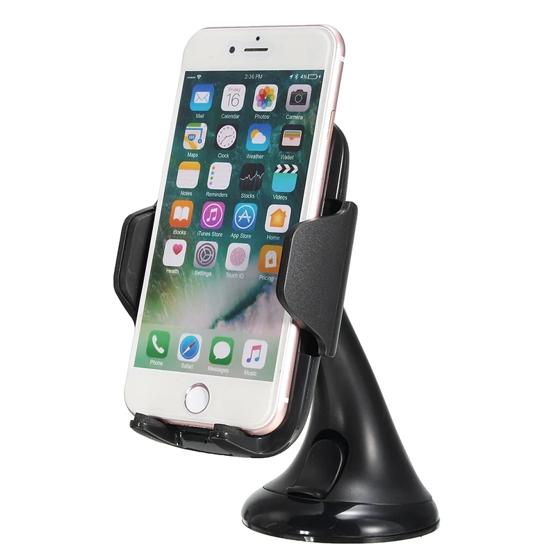 Multifunction Car Charger Dock Mount Phone Sucker Holder Universal Wireless Fast Charging For Samsung for iPhone