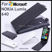 100% High Quality Leather Case For NOKIA Microsoft Lumia 640 Flip Cover Case For Lumia640 Leather Cover Case Phone Covers Cases
