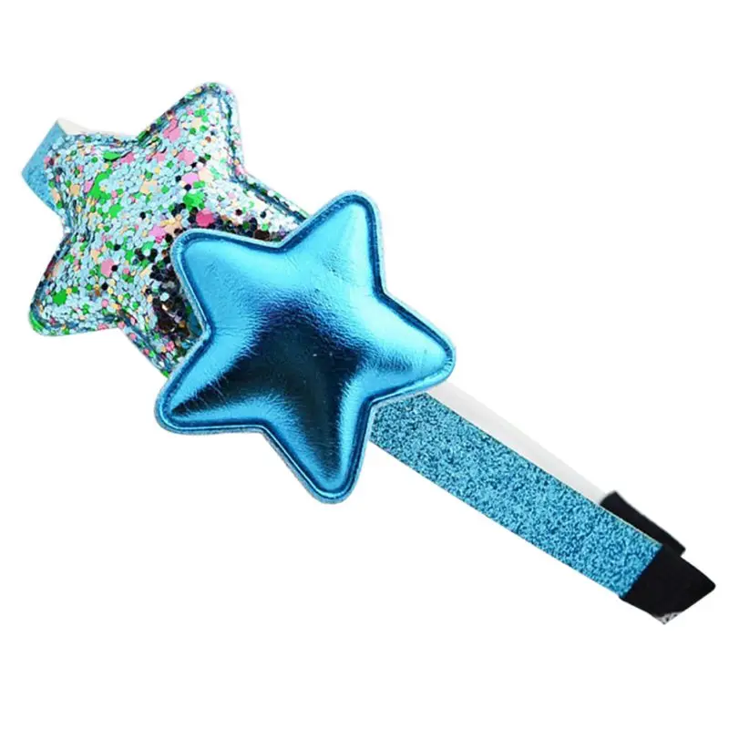 

New Kids Girls Hair Accessories Baby Girls Love Star Headwear Princess Solid Color Headbands Hairbands