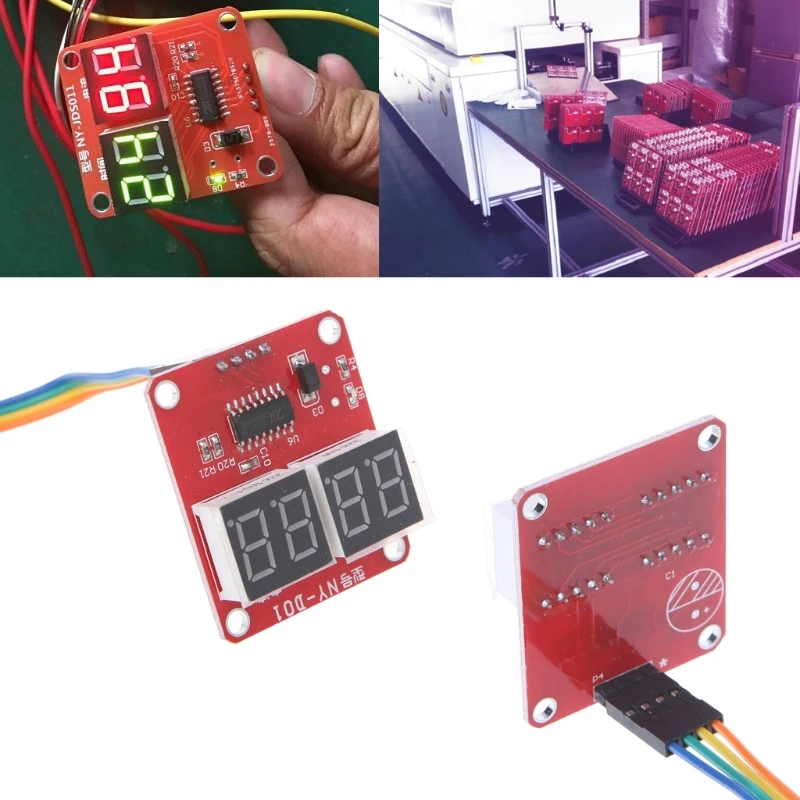 Spot Welder Machine Controller Time Panel Board Time Control Board 40A Current Controller with Digital Display