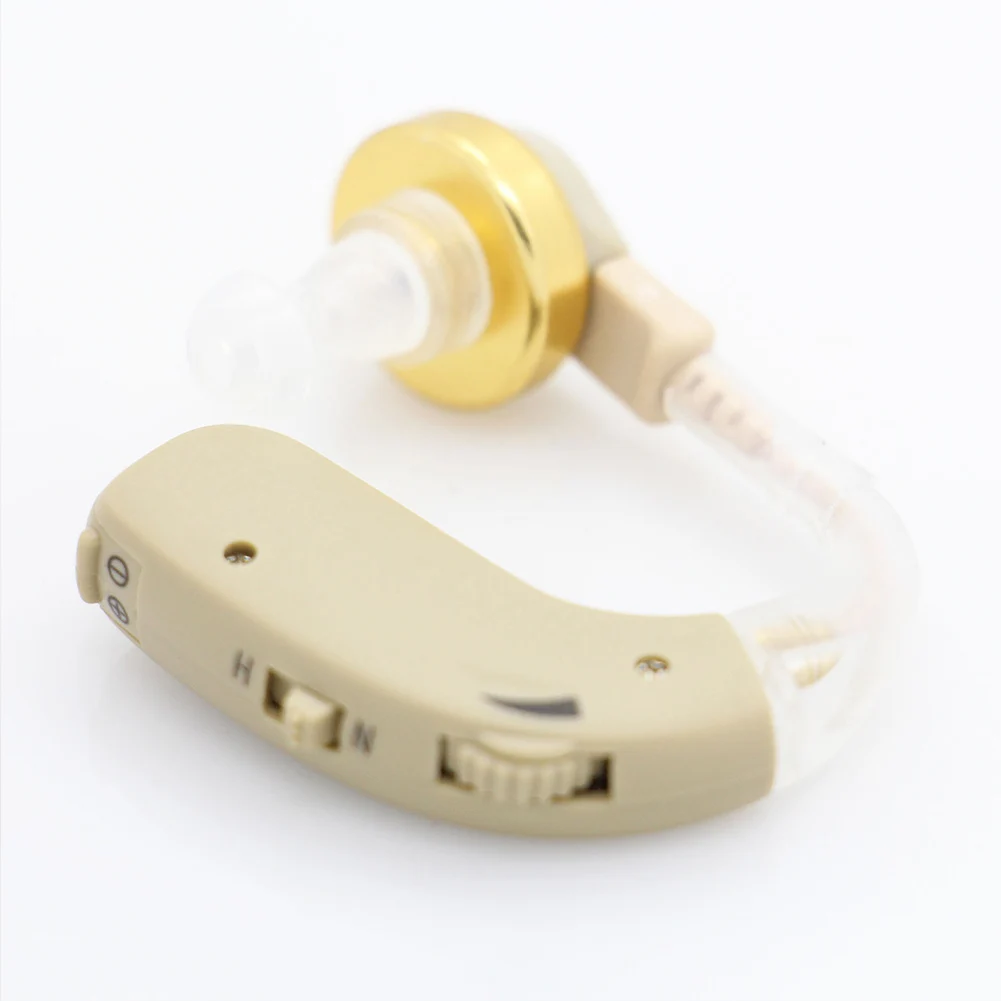 AXON F-137 Behind Ear Adjustable Tone Hearing Aid Sound Voice Amplifier Ear Care Device Promotion Price
