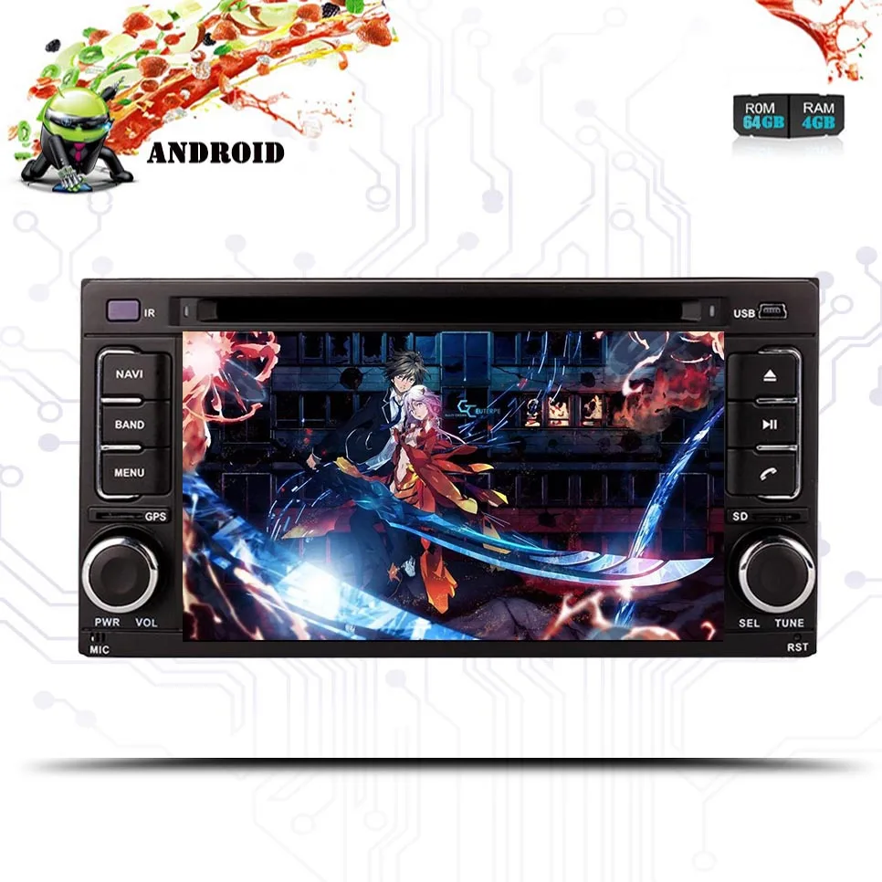 Perfect Android 9.0 car dvd gps multimedia player For Subaru Forester Impreza 2008 dvd navigation raido video audio player no car 2 din 2