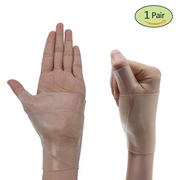 

Silicone Wrist Relief Brace new soft flexible Lightweight Wrist Relief Braces Transparent for Typing Tenosynovitis Arthritis