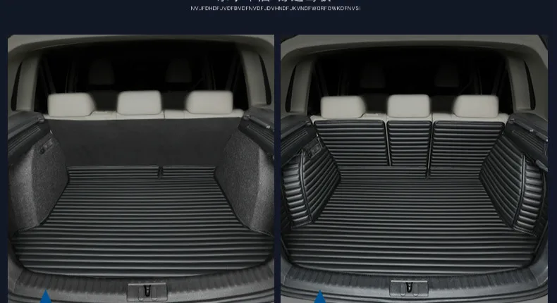 С полным покрытием из Водонепроницаемый загрузки ковры прочный специальные багажнике автомобиля коврики для Toyota Crown Prado RAV4 Corrola FJ Cruiser
