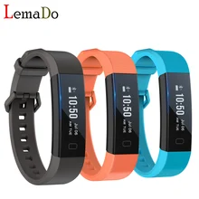 Lemado Y11 Smart Band Фитнес спортивной деятельности трекер сердечного ритма сна Мониторы шагомер браслет для Android IOS с 3 цвета