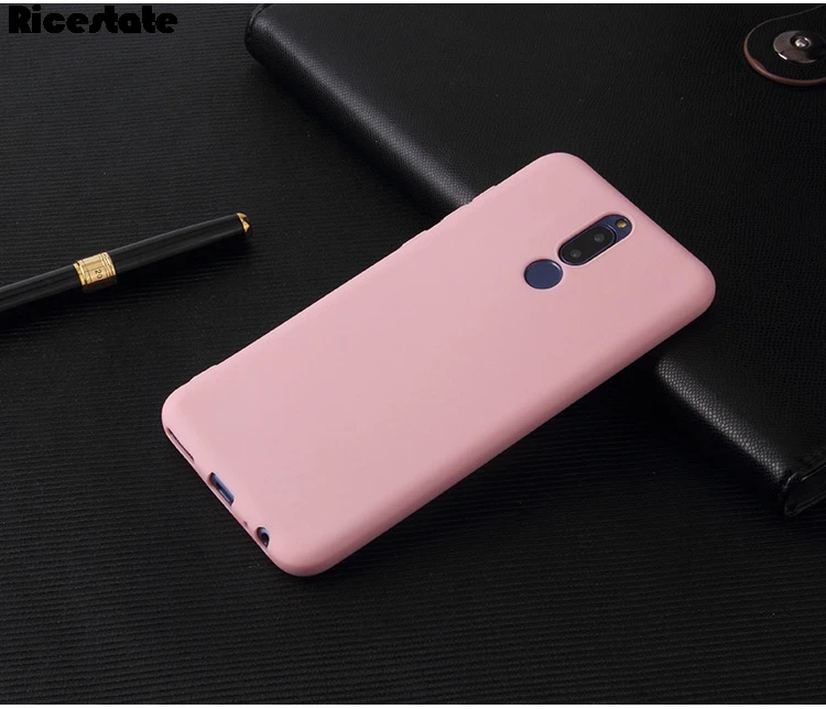 10 шт. матовый корпус телефона Fundas для huawei Nova 2i/huawei mate 10 Lite/Maimang 6/Honor 9i Матовый красочный силиконовый мягкий чехол