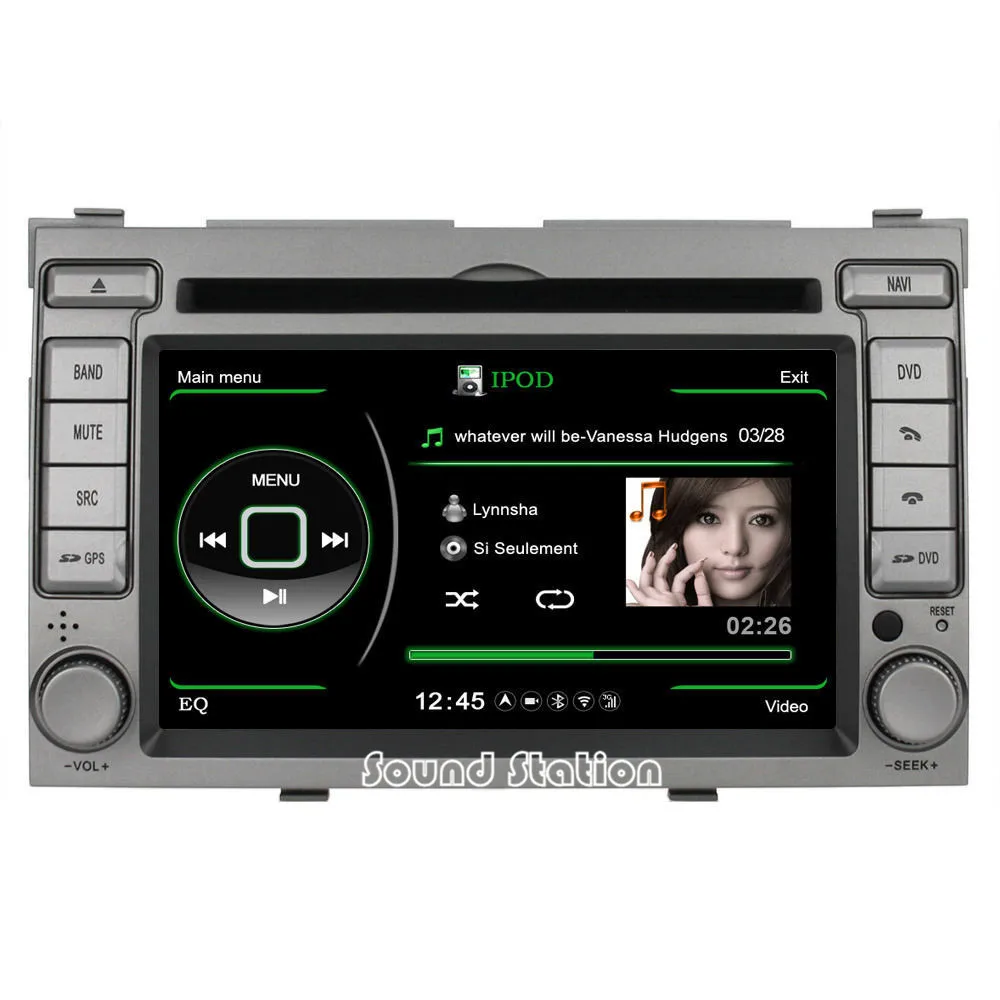 For Hyundai I20 Auto Car DVD Radio Stereo GPS Navigation Multimedia