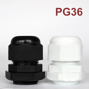 

1 piece IP68 PG36 High Quality Waterproof Nylon Plastic Cable Gland Connector suitable for 22-32mm