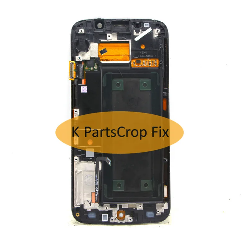 5.1для samsung Galaxy S6 Edge lcd G925 G925F SM-G925F дисплей кодирующий преобразователь сенсорного экрана в сборе с рамкой для samsung S6 Edge lcd