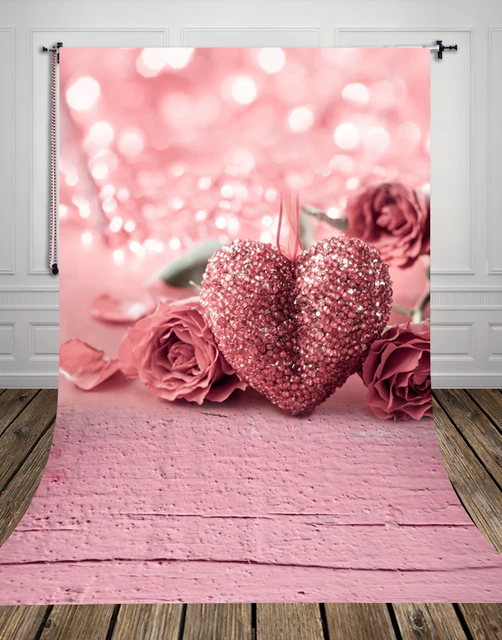 Huayi Pink Photography Backdrops Valentine S Day Photo Fabric For Huayi Pink Photography Backdrops Valentine S Day Photo Fabric For Studio Wedding Ceremony Backdrop D