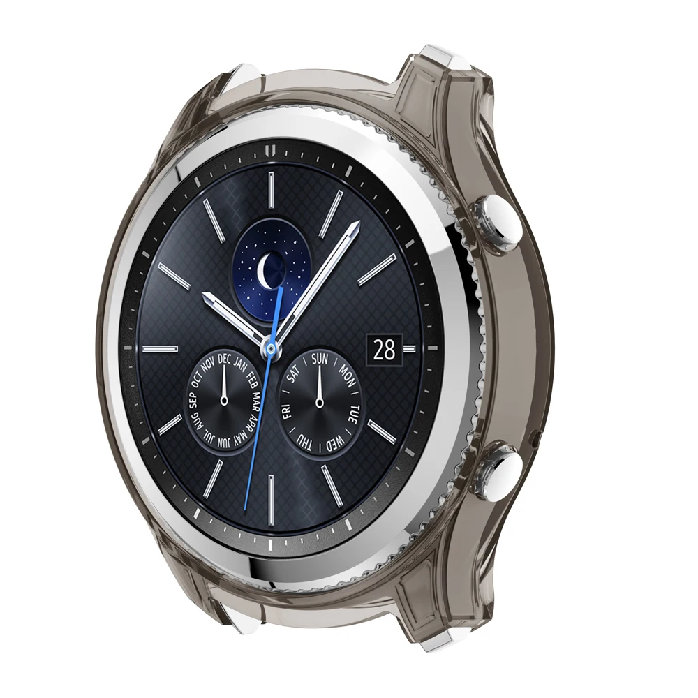 OSRUI чехол для часов из ТПУ samsung gear s3 классический сменный ремешок прозрачный