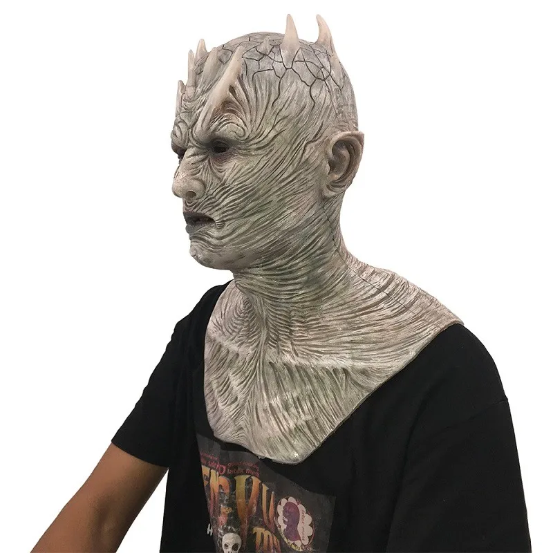 

Marvellous Character Adult Game of Thrones Costume Accessory Celebrity Silicone Night King Mask for Hallween Party