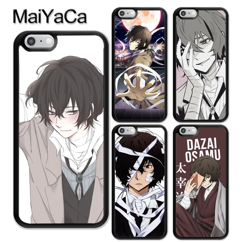 

MaiYaCa Dazai Osamu Bungou Stray Dogs TPU Mobile Phone Case Fundas For iPhone 6 6S 7 8 Plus X XR XS Max 5 5S SE Back Cover Shell