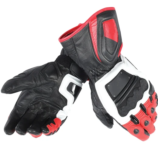 

Super high quality street gloves dain professional 4 stroke long racing gloves riding gloves motorcycle Off-road gloves guantes