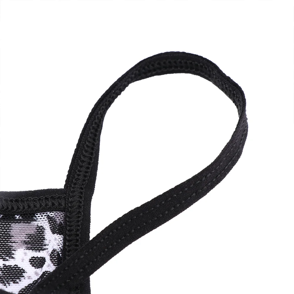 Сексуальные женские леопардовые трусики с открытой промежностью, кружевные трусики с вырезами, панталоны, нижнее белье