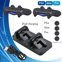 PS4/Slim/Pro контроллер зарядное устройство Быстрая Зарядка Док-станция usb-стойка игровая станция 4 геймпад джойстик PS 4 игры аксессуары