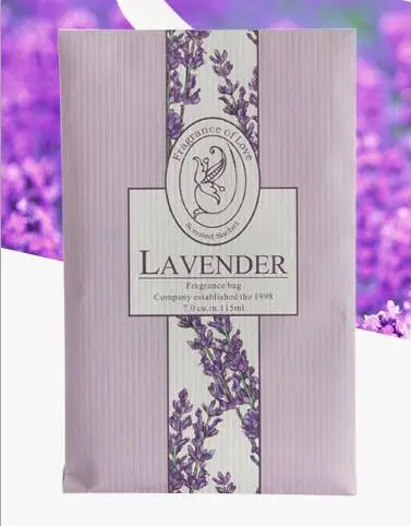 5 ароматизатор свежий воздух ароматизатор пакет домашний шкаф ящик Висячие специи саше шкаф плесень изоляция дезодорант поставки пакет - Цвет: lavender