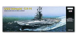 MRC 1/350 Масштаб Модель 64008 ВМС США Эссекс CV-11 USS Intrepid Ральф Лорен ПА Шер, самолет для перевозчика